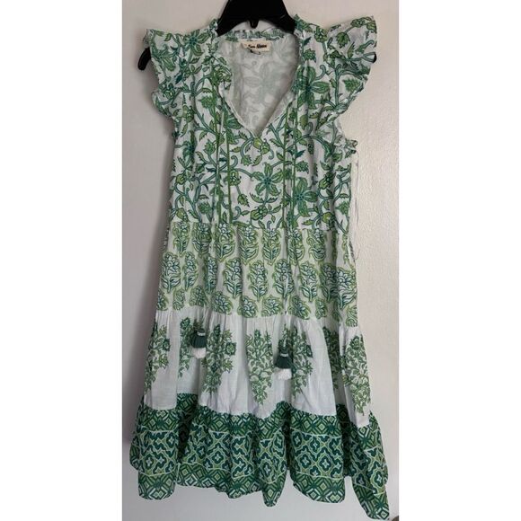 Celina Moon FLOSS MINI DRESS in Green Size XS - Picture 5 of 8